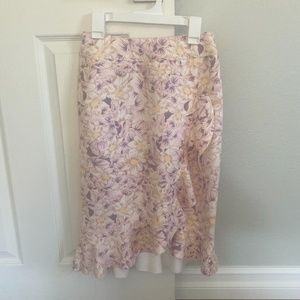 Anthropologie floral skirt 2P